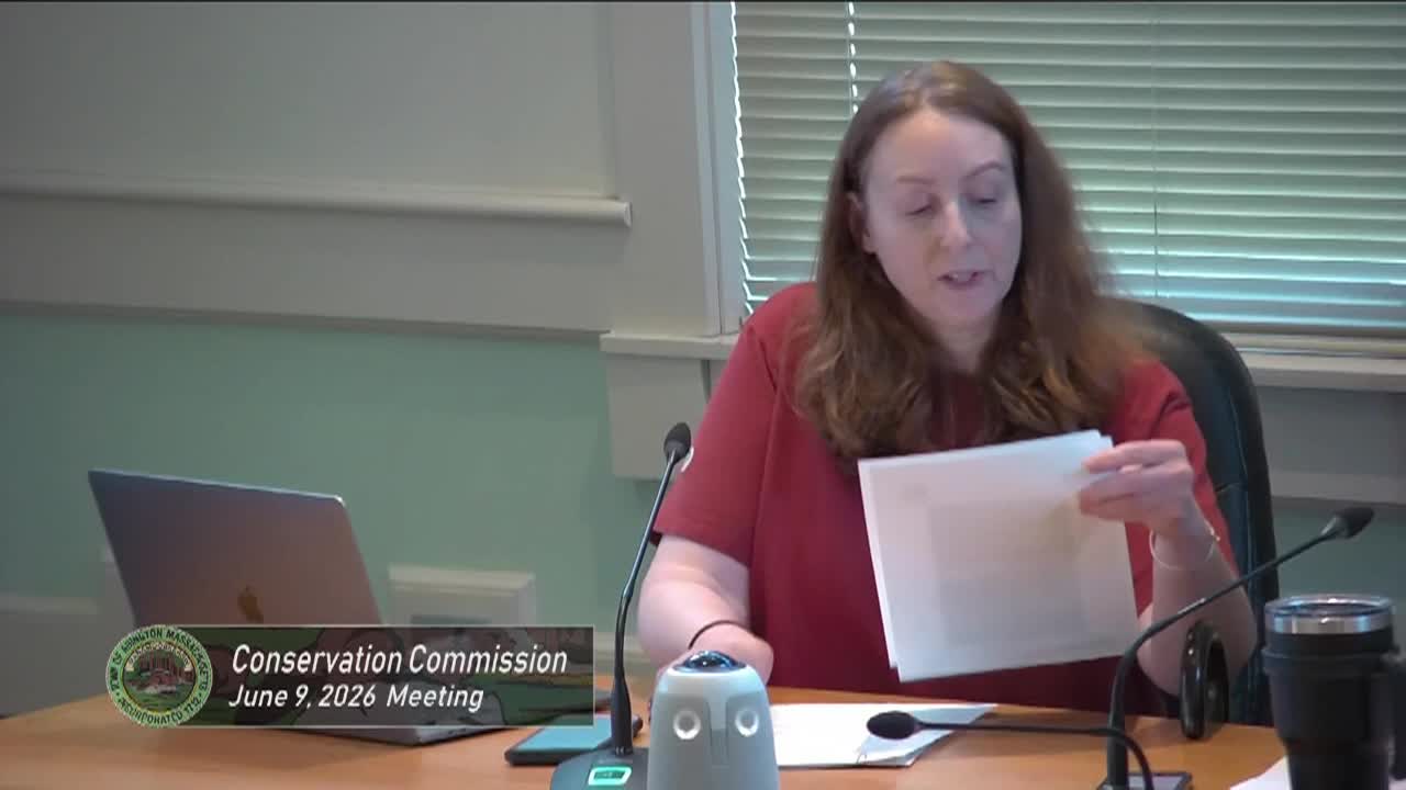 Conservation Commission; Jun. 9, 2026