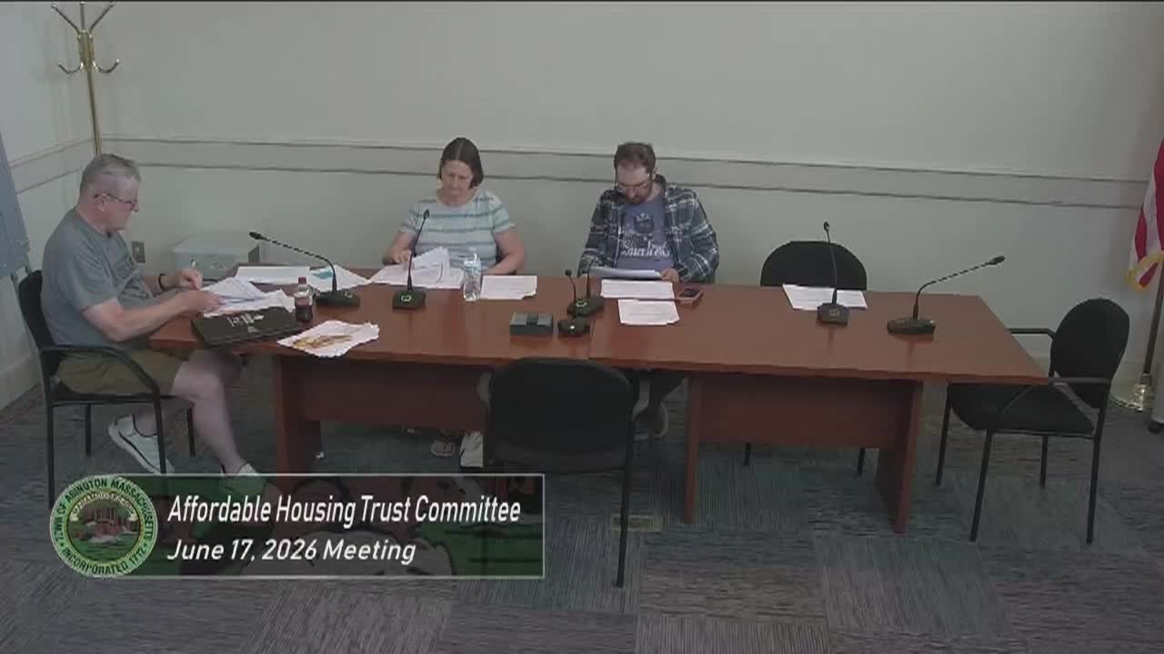 Affordable Housing Trust; Jun. 17, 2026