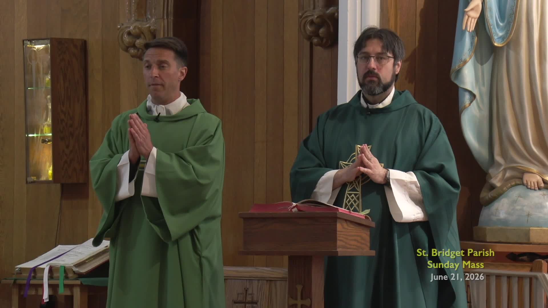 St. Bridget Parish; June 21, 2026