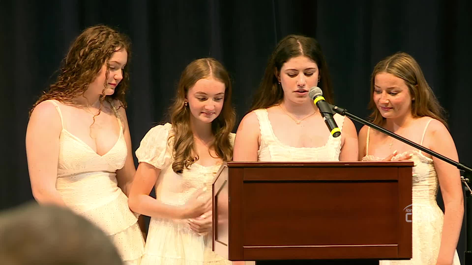 Abington Middle School's Moving Up Ceremony; June 18, 2026