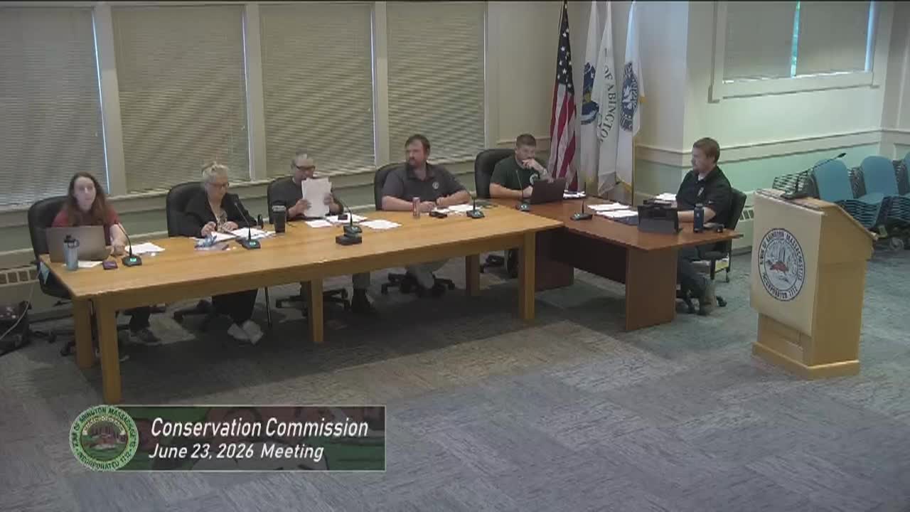 Conservation Commission; Jun. 23, 2026