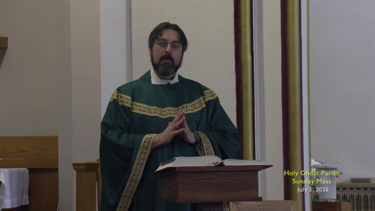 Holy Ghost Parish; Jul. 5, 2026