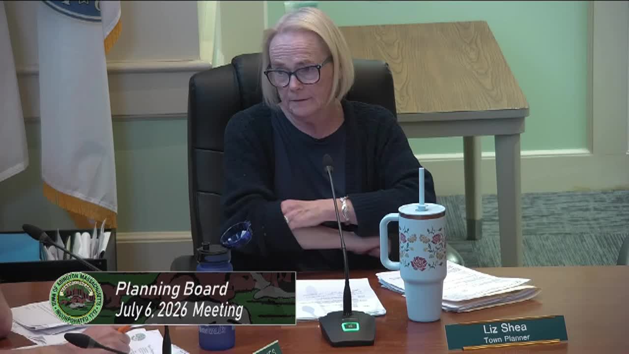 Planning Board; Jul. 6, 2026