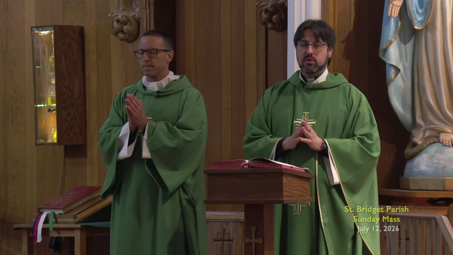 St. Bridget Parish; July 12, 2026