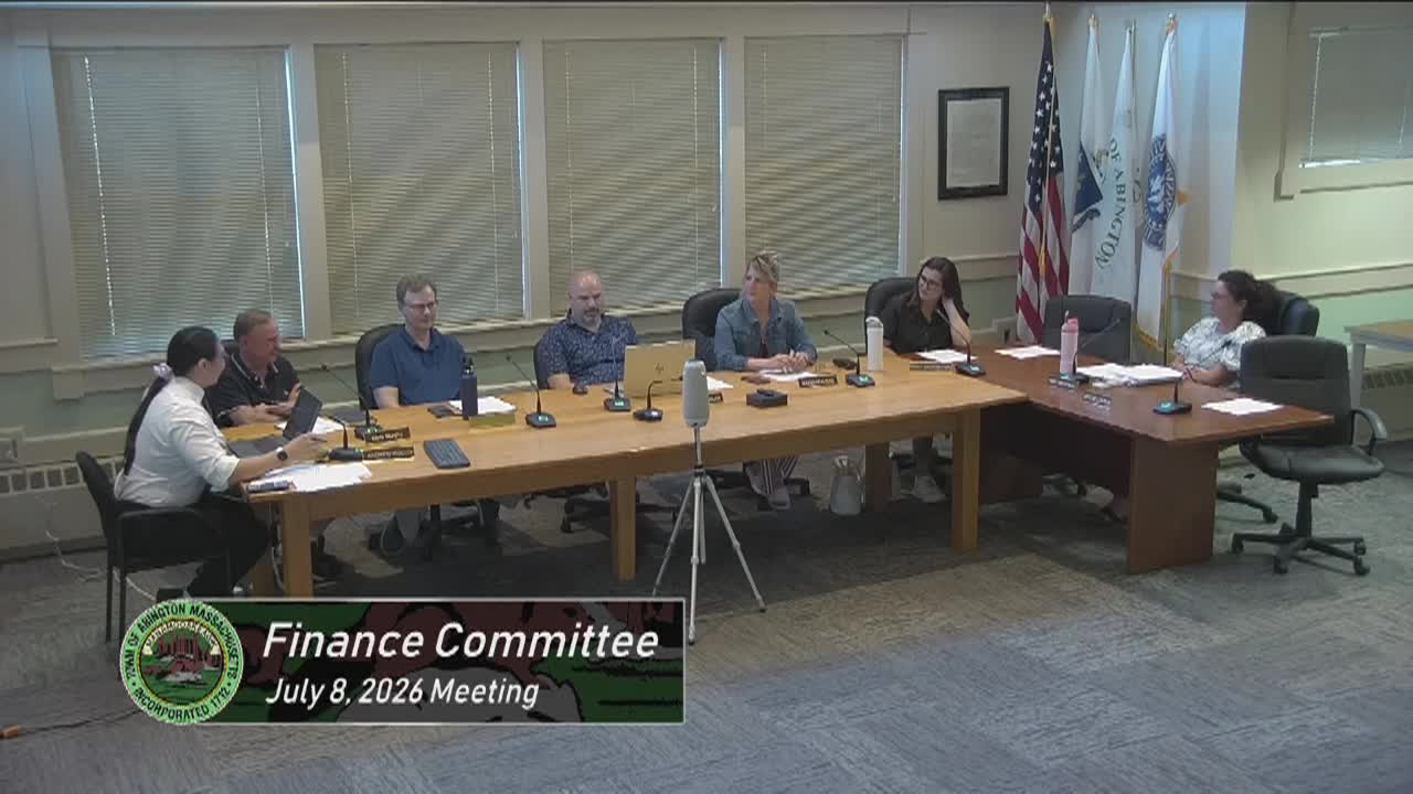 Finance Committee; Jul. 8, 2026