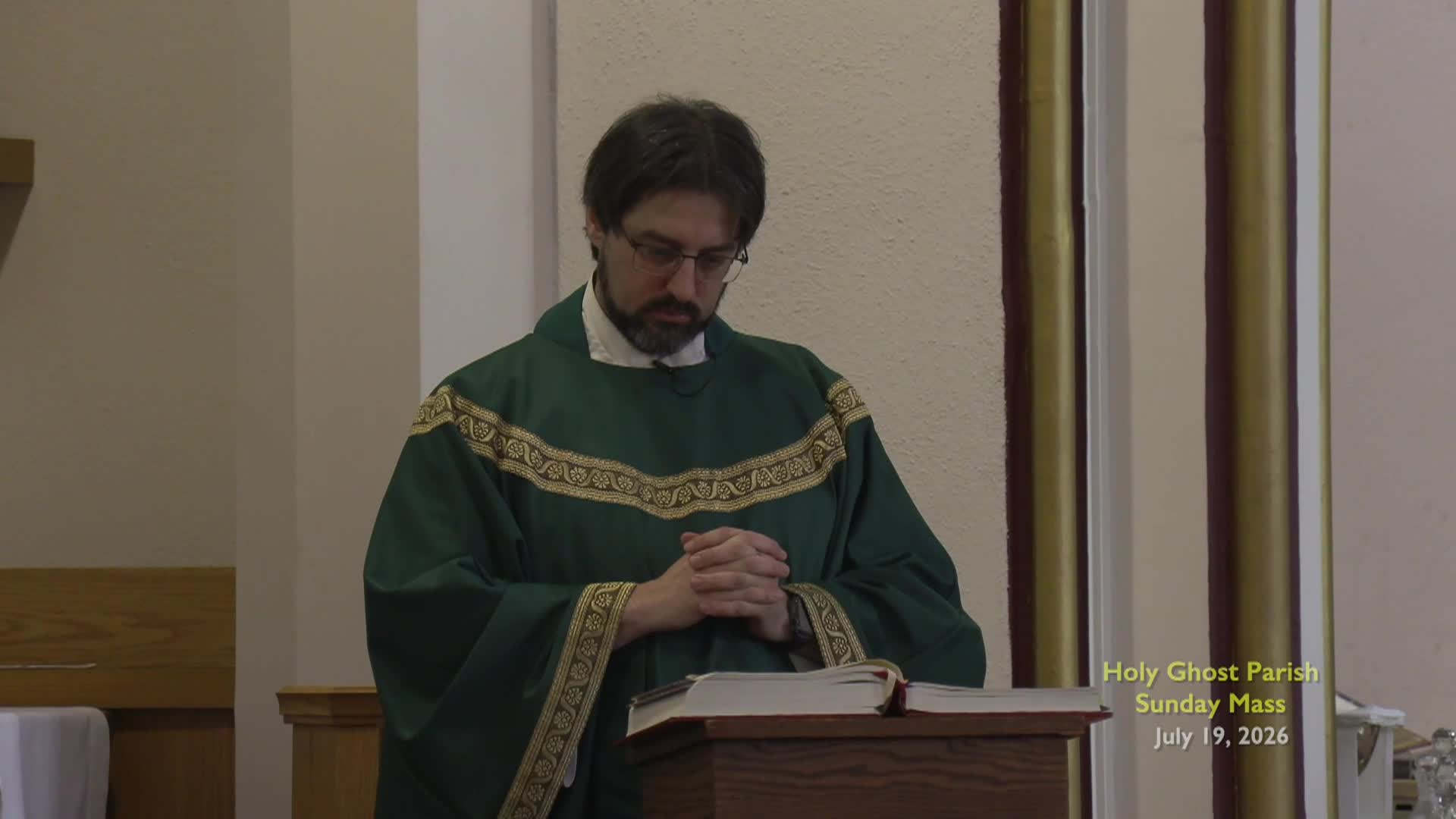 Holy Ghost Parish; July 19, 2026