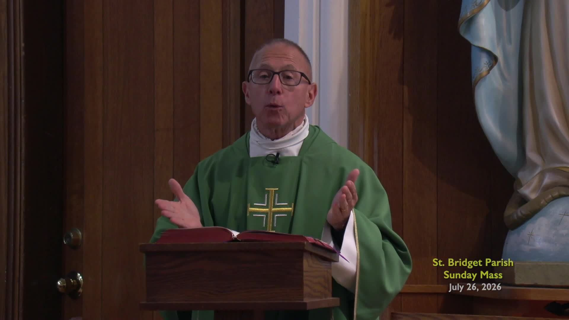 St. Bridget Parish; July 26, 2026