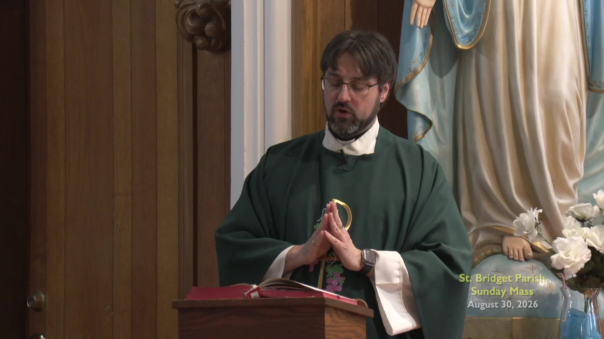 St. Bridget Parish; August 30, 2026