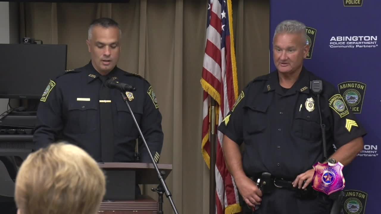 Abington Police SGT Steve Marquardt - Final Shift; Aug. 27, 2026